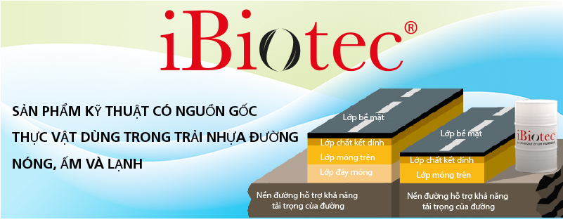 iBiotec SOLVETAL® khử bitum và chống dính cho nhựa đường
